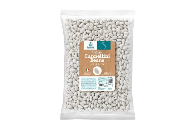 Del Colle Dry Cannellini Beans (5kg) | Wholesale