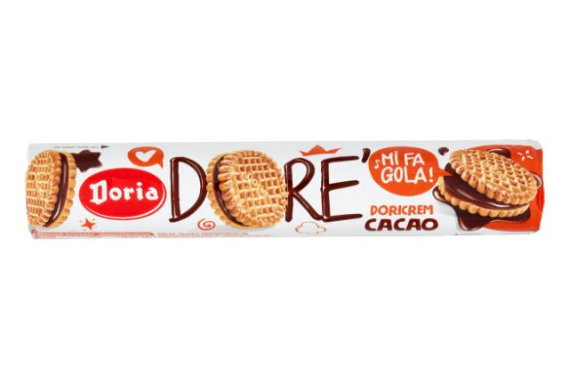 Doria Doricrem Biscuits Cocoa (27x150g) | Special Order