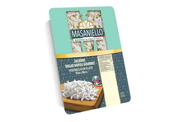 Masaniello Fiordilatte Mozzarella Julienne Taglio Napoli (2.5Kg) | Wholesale