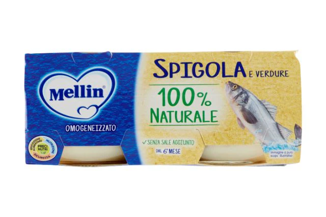Mellin Sea Bass Puree (2x80g)