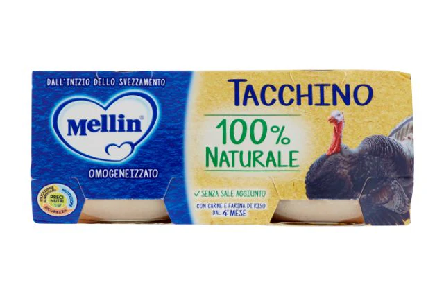 Mellin Turkey Puree (2x80g)