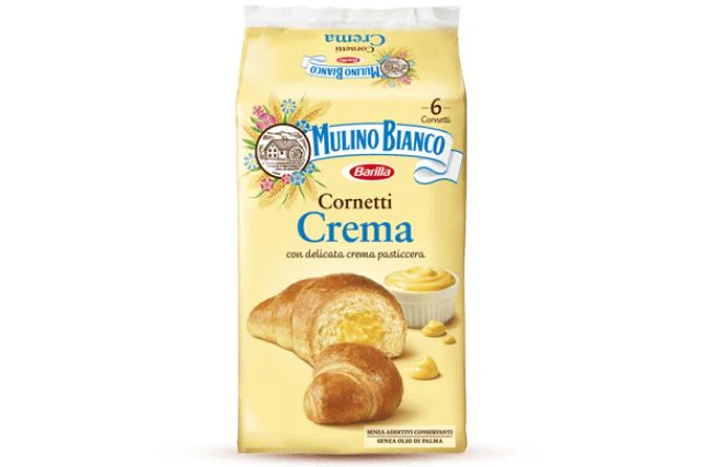 Mulino Bianco Cornetti Cream (8X300g) | Wholesale