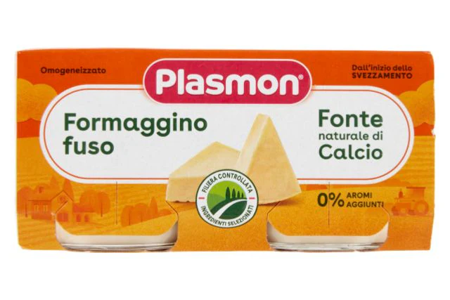 Plasmon Melted Cheese Puree (12x2x80g) | Special Order