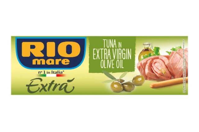 Rio Mare Tuna Fish Tin in Extra Virgin Olive Oil (3x65g)