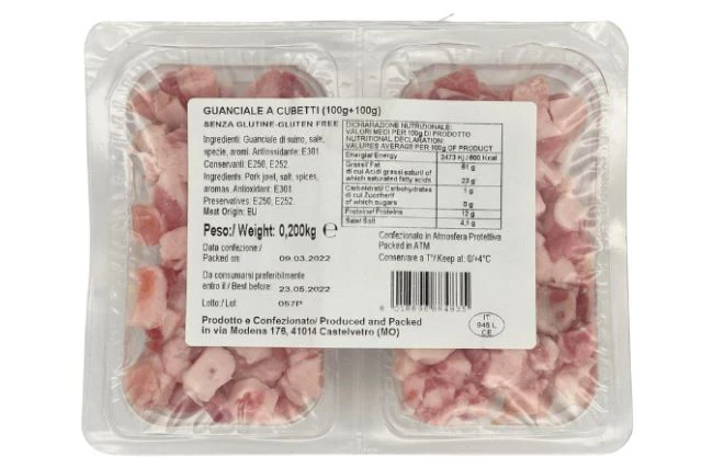 Simonini Guanciale Cubed (200g) | Wholesale