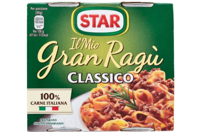 Star Gran Ragu Meat Classic Sauce (12x2x180g) | Special Order