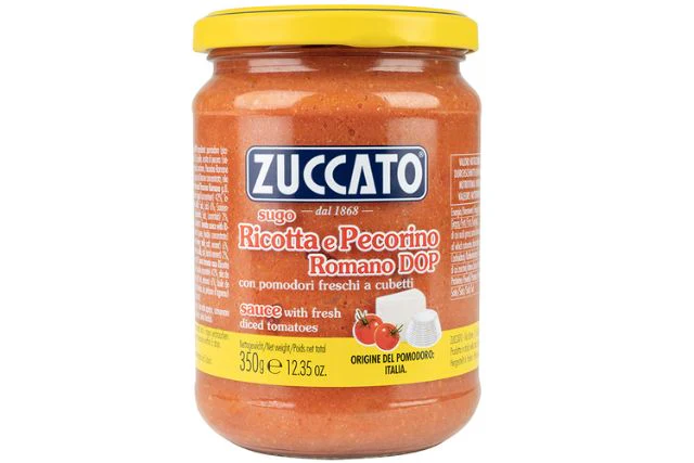 Zuccato Ricotta e Pecorino Sauce (6x350g) | Wholesale